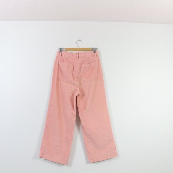 *GAP High Rise Wide-Leg Crop Pink Cords - Picture 5 of 6